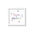 Picture of Forever a Mermaid II _GroupedProduct_Square_Mini_ _GroupedProduct_Square_Framed_Matted_