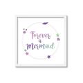 Picture of Forever a Mermaid II _GroupedProduct_Square_Mini_ _GroupedProduct_Square_Framed_Matted_