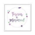 Picture of Forever a Mermaid II _GroupedProduct_Square_Mini_ _GroupedProduct_Square_Framed_Matted_
