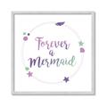 Picture of Forever a Mermaid II _GroupedProduct_Square_Mini_ _GroupedProduct_Square_Framed_Matted_