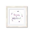 Picture of Forever a Mermaid II _GroupedProduct_Square_Mini_ _GroupedProduct_Square_Framed_Matted_