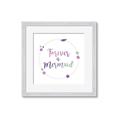 Picture of Forever a Mermaid II _GroupedProduct_Square_Mini_ _GroupedProduct_Square_Framed_Matted_