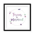 Picture of Forever a Mermaid II _GroupedProduct_Square_Mini_ _GroupedProduct_Square_Framed_Matted_