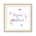 Picture of Forever a Mermaid II _GroupedProduct_Square_Mini_ _GroupedProduct_Square_Framed_Matted_