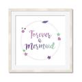 Picture of Forever a Mermaid II _GroupedProduct_Square_Mini_ _GroupedProduct_Square_Framed_Matted_