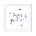 Picture of Forever a Mermaid II _GroupedProduct_Square_Mini_ _GroupedProduct_Square_Framed_Matted_
