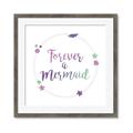 Picture of Forever a Mermaid II _GroupedProduct_Square_Mini_ _GroupedProduct_Square_Framed_Matted_