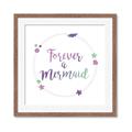 Picture of Forever a Mermaid II _GroupedProduct_Square_Mini_ _GroupedProduct_Square_Framed_Matted_