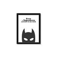 Picture of Superhero Listens II _GroupedProduct_Rectangle_Portrait_Mini_ _GroupedProduct_Rectangle_Portrait_Framed_Matted_