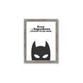 Picture of Superhero Listens II _GroupedProduct_Rectangle_Portrait_Mini_ _GroupedProduct_Rectangle_Portrait_Framed_Matted_