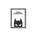 Picture of Superhero Listens II _GroupedProduct_Rectangle_Portrait_Mini_ _GroupedProduct_Rectangle_Portrait_Framed_Matted_