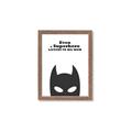 Picture of Superhero Listens II _GroupedProduct_Rectangle_Portrait_Mini_ _GroupedProduct_Rectangle_Portrait_Framed_Matted_