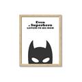 Picture of Superhero Listens II _GroupedProduct_Rectangle_Portrait_Mini_ _GroupedProduct_Rectangle_Portrait_Framed_Matted_
