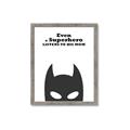 Picture of Superhero Listens II _GroupedProduct_Rectangle_Portrait_Mini_ _GroupedProduct_Rectangle_Portrait_Framed_Matted_