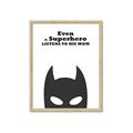 Picture of Superhero Listens II _GroupedProduct_Rectangle_Portrait_Mini_ _GroupedProduct_Rectangle_Portrait_Framed_Matted_