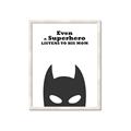 Picture of Superhero Listens II _GroupedProduct_Rectangle_Portrait_Mini_ _GroupedProduct_Rectangle_Portrait_Framed_Matted_