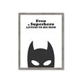 Picture of Superhero Listens II _GroupedProduct_Rectangle_Portrait_Mini_ _GroupedProduct_Rectangle_Portrait_Framed_Matted_
