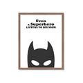 Picture of Superhero Listens II _GroupedProduct_Rectangle_Portrait_Mini_ _GroupedProduct_Rectangle_Portrait_Framed_Matted_