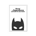 Picture of Superhero Listens II _GroupedProduct_Rectangle_Portrait_Mini_ _GroupedProduct_Rectangle_Portrait_Framed_Matted_