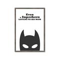 Picture of Superhero Listens II _GroupedProduct_Rectangle_Portrait_Mini_ _GroupedProduct_Rectangle_Portrait_Framed_Matted_