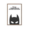 Picture of Superhero Listens II _GroupedProduct_Rectangle_Portrait_Mini_ _GroupedProduct_Rectangle_Portrait_Framed_Matted_