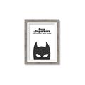 Picture of Superhero Listens II _GroupedProduct_Rectangle_Portrait_Mini_ _GroupedProduct_Rectangle_Portrait_Framed_Matted_