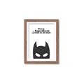 Picture of Superhero Listens II _GroupedProduct_Rectangle_Portrait_Mini_ _GroupedProduct_Rectangle_Portrait_Framed_Matted_