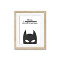 Picture of Superhero Listens II _GroupedProduct_Rectangle_Portrait_Mini_ _GroupedProduct_Rectangle_Portrait_Framed_Matted_