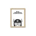 Picture of Superhero Listen I _GroupedProduct_Rectangle_Portrait_Mini_ _GroupedProduct_Rectangle_Portrait_Framed_Matted_