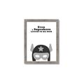 Picture of Superhero Listen I _GroupedProduct_Rectangle_Portrait_Mini_ _GroupedProduct_Rectangle_Portrait_Framed_Matted_