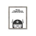 Picture of Superhero Listen I _GroupedProduct_Rectangle_Portrait_Mini_ _GroupedProduct_Rectangle_Portrait_Framed_Matted_