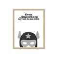 Picture of Superhero Listen I _GroupedProduct_Rectangle_Portrait_Mini_ _GroupedProduct_Rectangle_Portrait_Framed_Matted_
