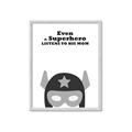 Picture of Superhero Listen I _GroupedProduct_Rectangle_Portrait_Mini_ _GroupedProduct_Rectangle_Portrait_Framed_Matted_