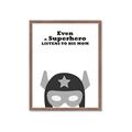 Picture of Superhero Listen I _GroupedProduct_Rectangle_Portrait_Mini_ _GroupedProduct_Rectangle_Portrait_Framed_Matted_
