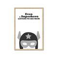 Picture of Superhero Listen I _GroupedProduct_Rectangle_Portrait_Mini_ _GroupedProduct_Rectangle_Portrait_Framed_Matted_