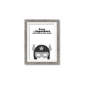 Picture of Superhero Listen I _GroupedProduct_Rectangle_Portrait_Mini_ _GroupedProduct_Rectangle_Portrait_Framed_Matted_
