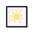 Picture of Sun _GroupedProduct_Square_Mini_ _GroupedProduct_Square_Framed_Matted_