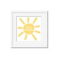 Picture of Sun _GroupedProduct_Square_Mini_ _GroupedProduct_Square_Framed_Matted_