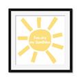 Picture of Sun _GroupedProduct_Square_Mini_ _GroupedProduct_Square_Framed_Matted_