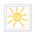 Picture of Sun _GroupedProduct_Square_Mini_ _GroupedProduct_Square_Framed_Matted_