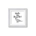 Picture of Hear me Roar Gray _GroupedProduct_Square_Mini_ _GroupedProduct_Square_Framed_Matted_