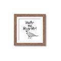 Picture of Hear me Roar Gray _GroupedProduct_Square_Mini_ _GroupedProduct_Square_Framed_Matted_