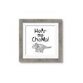 Picture of Hear me Chomp Gray _GroupedProduct_Square_Mini_ _GroupedProduct_Square_Framed_Matted_
