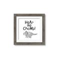 Picture of Hear me Chomp Gray _GroupedProduct_Square_Mini_ _GroupedProduct_Square_Framed_Matted_