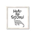 Picture of Hear me Stomp Gray _GroupedProduct_Square_Mini_ _GroupedProduct_Square_Framed_Matted_