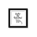 Picture of Hear me Stomp Gray _GroupedProduct_Square_Mini_ _GroupedProduct_Square_Framed_Matted_