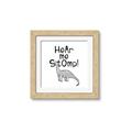 Picture of Hear me Stomp Gray _GroupedProduct_Square_Mini_ _GroupedProduct_Square_Framed_Matted_