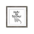 Picture of Hear me Stomp Gray _GroupedProduct_Square_Mini_ _GroupedProduct_Square_Framed_Matted_