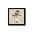 Picture of Hear me Roar Beige Bkg _GroupedProduct_Square_Mini_ _GroupedProduct_Square_Framed_Matted_