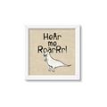 Picture of Hear me Roar Beige Bkg _GroupedProduct_Square_Mini_ _GroupedProduct_Square_Framed_Matted_